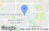Map of Mayland Heights, AB