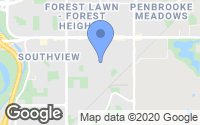 Map of Mayland Heights, AB